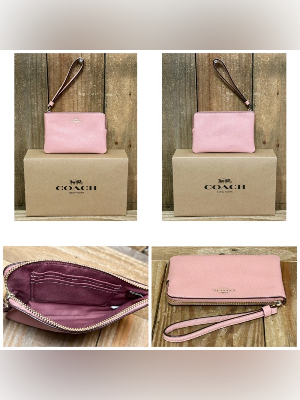 Coach. 7 Piece. Margot Bag, Watch, Pouch, Wristlet, Glasses, Dust Bag & Scarf - Picture 15 of 16